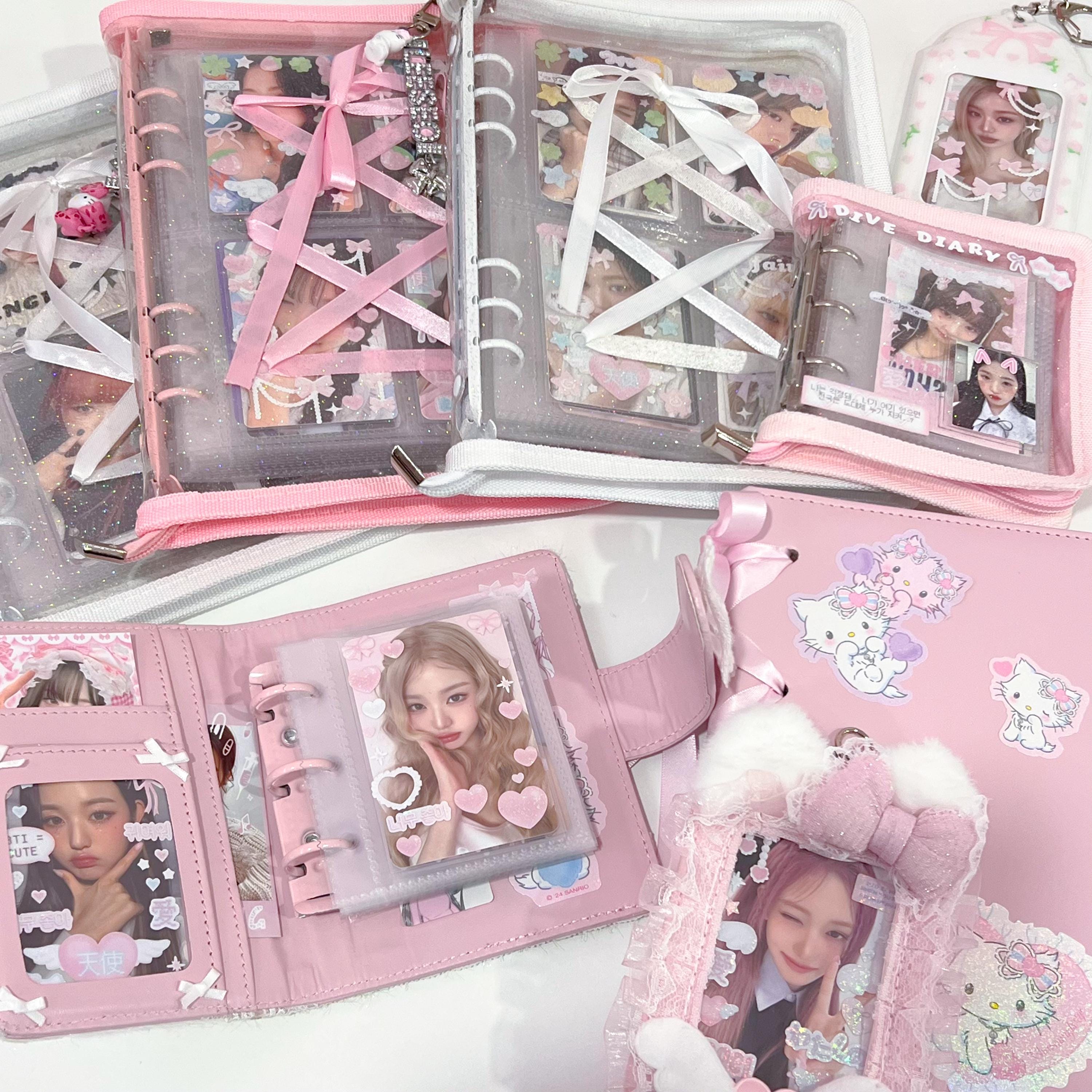 バレリーナ Kポップ フォトカードバインダー、フォトカードバインダー