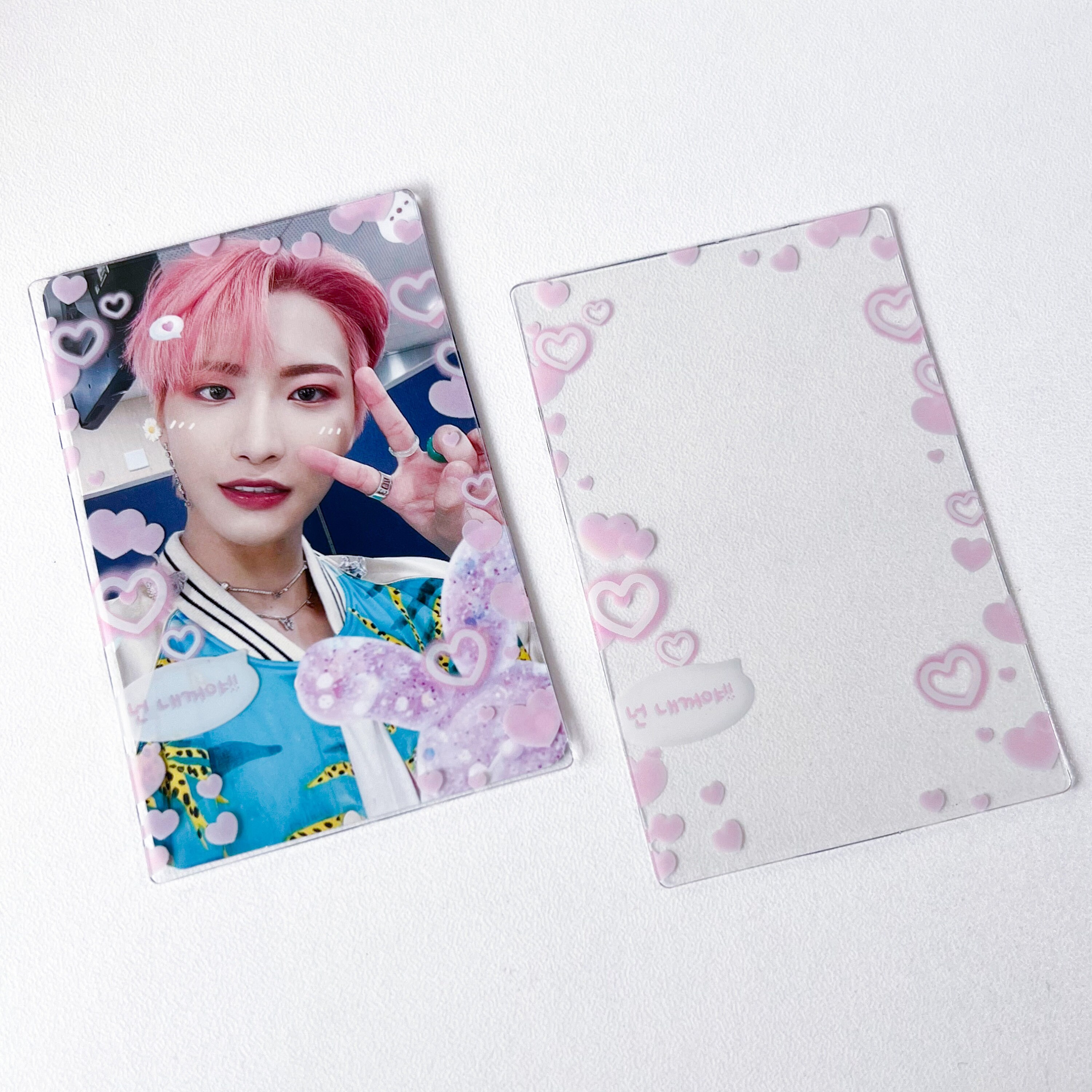 Kpop Photocard Frame Card You're Mine Deco Frame Kpop Etsy