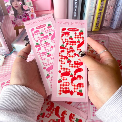 Sparkle Confetti Deco Stickers Polco Stickers Korean Etsy