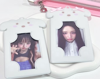 Szczeniak Kpop Photocard Holder Keychain, Koreańska ramka na zdjęcia, Uroczy prezent, Akcesoria do fotokart, Koreańskie artykuły piśmiennicze, Kpop Keychain, Kawaii