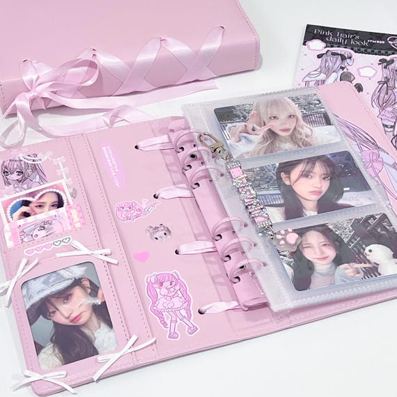 Ballerina Kpop Photocard Binder, Photocard Binder, Kpop