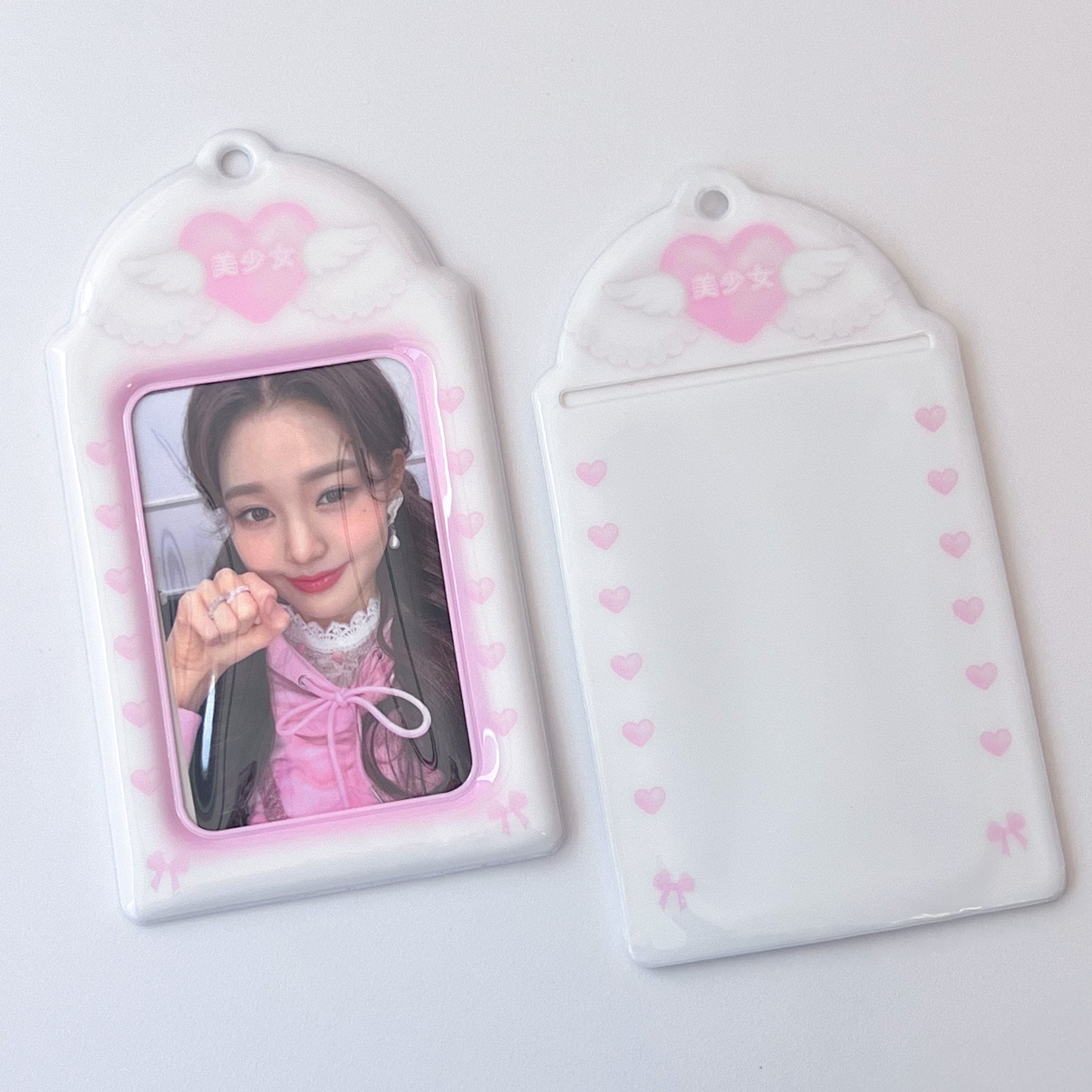 Kpop Fotoalbum, fotokaartbinder, mini fotoalbum met 40 zakken, 7,6 cm