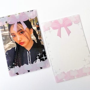 Cadre carte photo Kpop, cadre déco princesse, Accessoires pour cartes photo Kpop, Papeterie coréenne, Toploaders Kpop déco, Toploaders Kpop