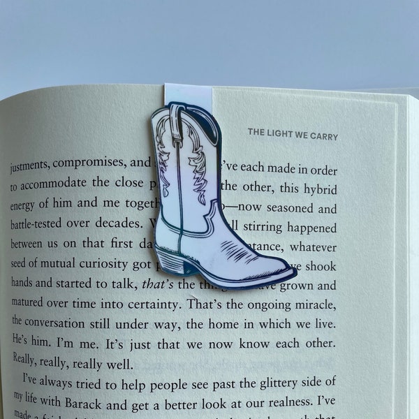 Cowboy (Carter) Boots Magnetic Bookmark
