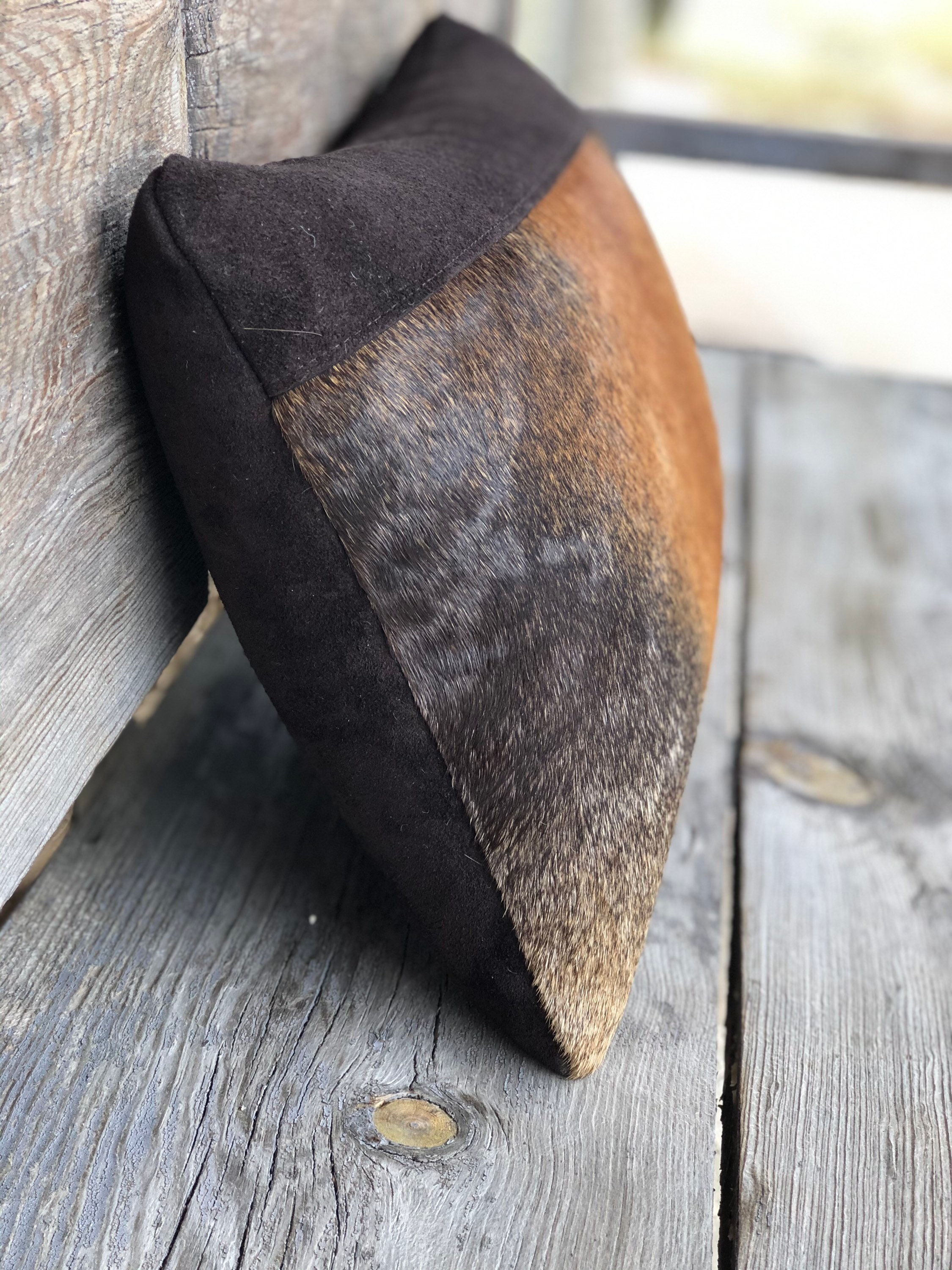 Beautiful Blackbuck Hide Pillow Etsy