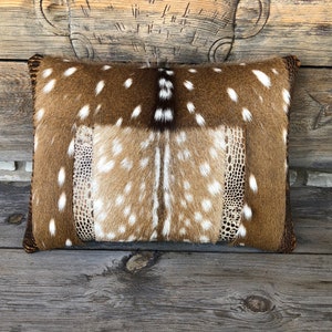 Axis & Fallow Deer Skinnkudde STOR