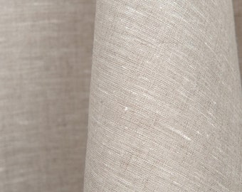 SELLING OUT - 100% Smooth light gray linen fabric/ pure gray linen fabrics by the half-meters/ Gift for mum/ Gift for linen lover/ Gift