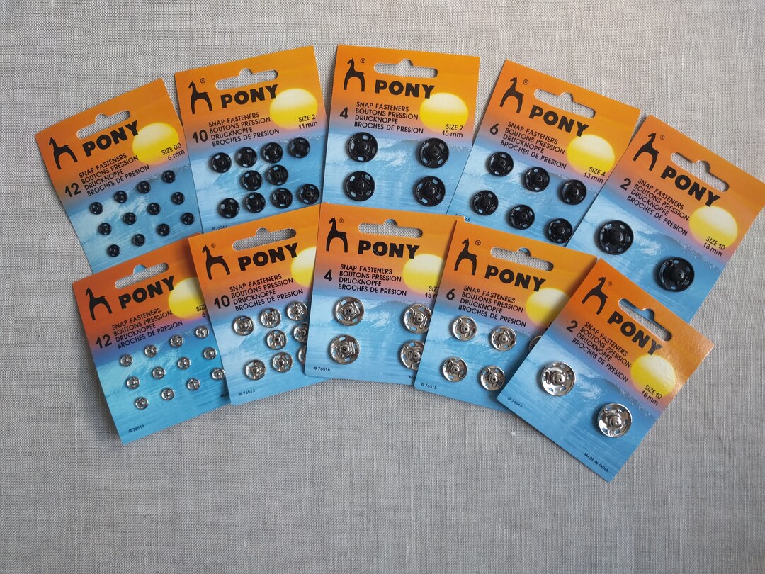 Snap Fasteners And Sizes at Eva Murphy blog