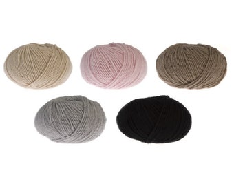 100% Cashmere yarn 25 g ball / Luxury yarn/ Mongolian goat hair/pure goat hair yarn/ pure cashmere wool 6ply
