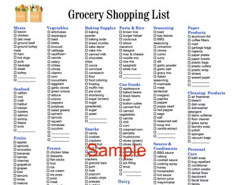 heartburn acid reflux diet grocery shopping list 2 in 1 pdf etsy