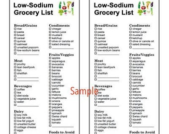 7 Best Low Sodium Foods - Low-Sodium Food List for Shopping