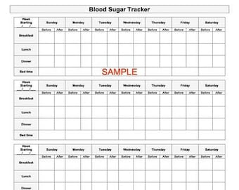 Blood Sugar Tracker
