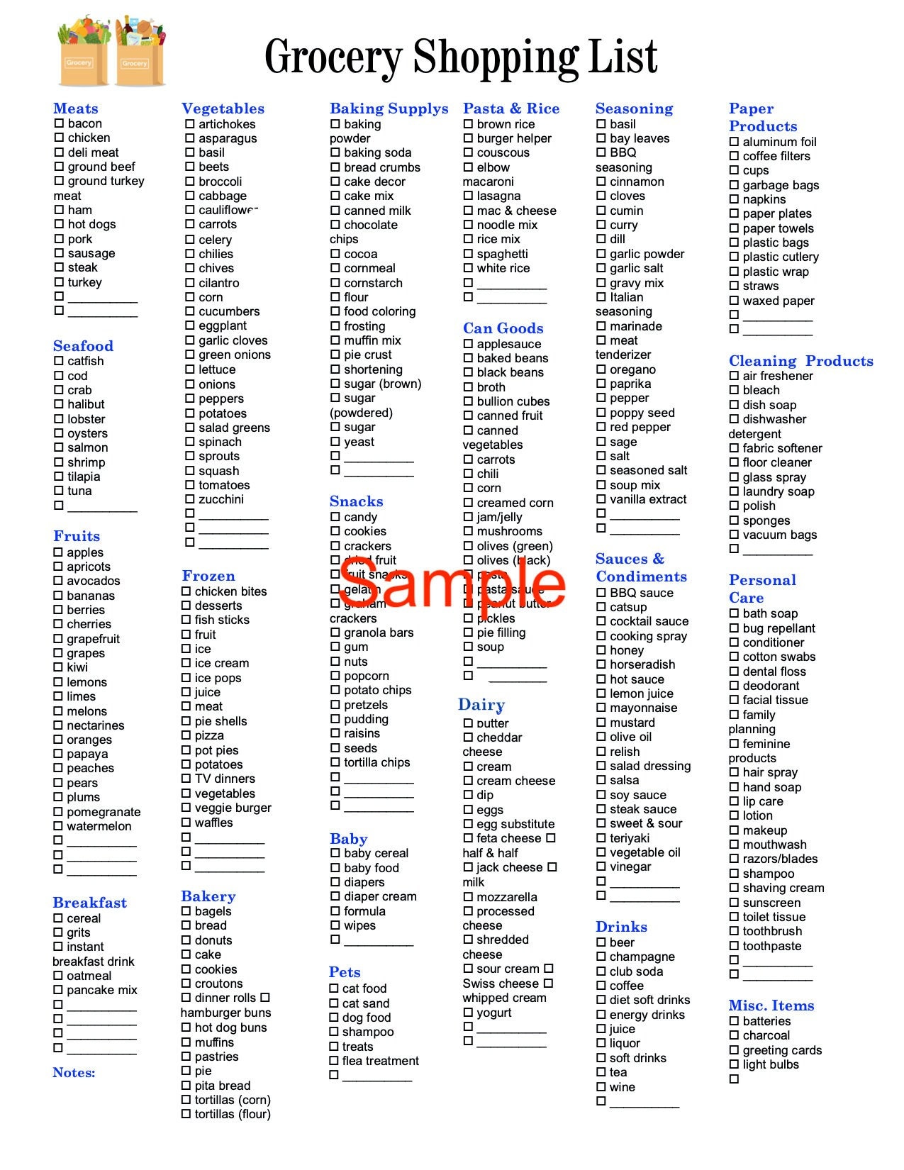 – The world's largest collection of found grocery lists.