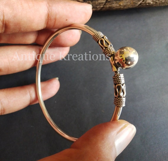 Buy antique adjustable bracelet with gold plating bangle bracelets for women