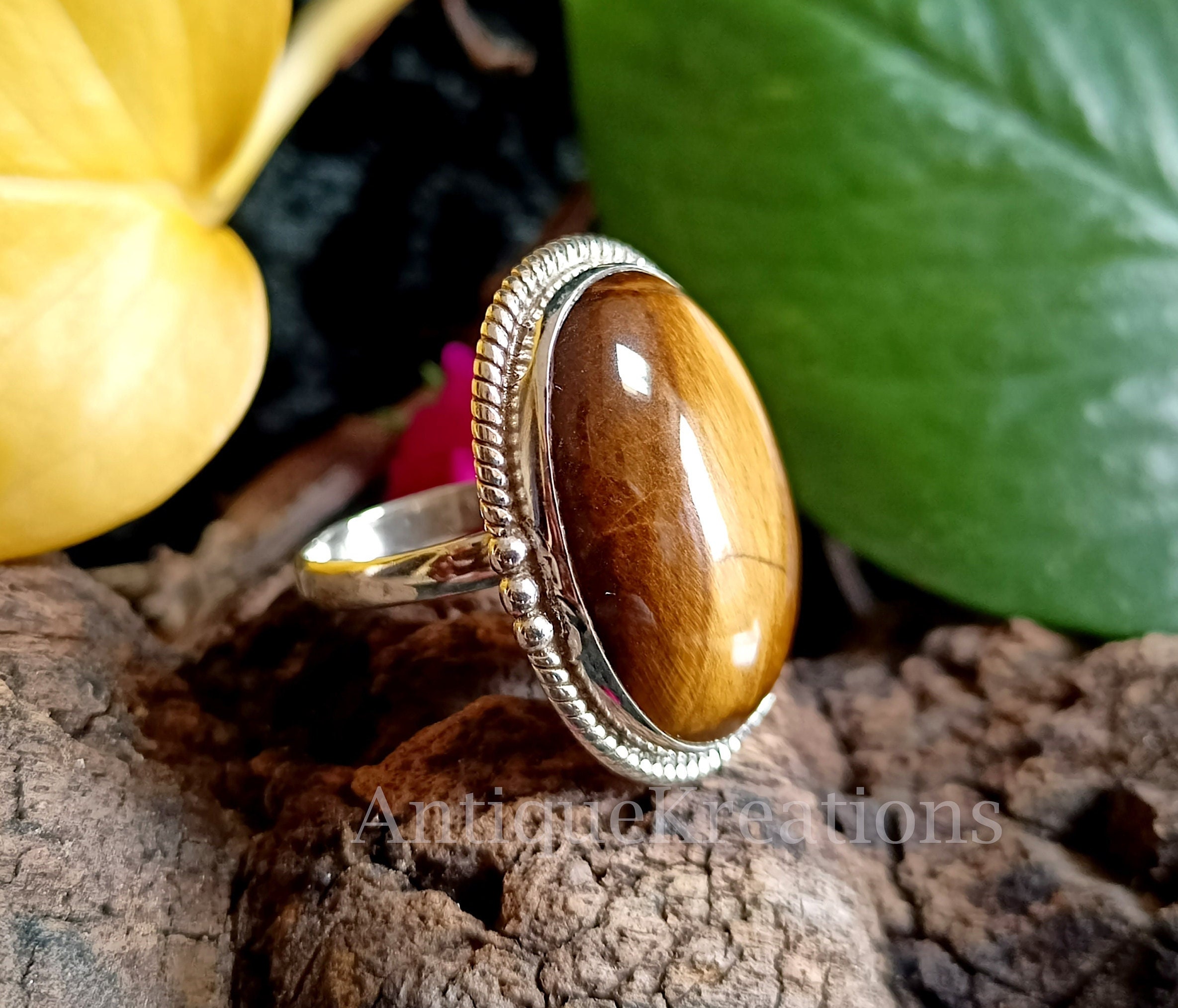 SILVER925 TIGER EYE DESIGN RING/シルバー/リング SILVER925 TIGER EYE DESIGN RING/シルバー/リング