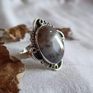 Jasper Ring, 925 Sterling Silver Ring, Jasper Gemstone Ring, Anniversary Gift For Her, Birthday Gifts, Wedding Gifts, Statement Ring