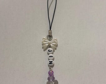 Custom Mini Phone Charm | Y2K | Letter |