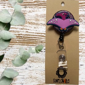 Nurse Badge Reel- Dinosaur #5