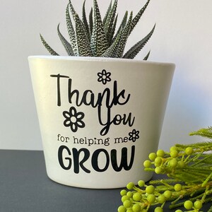 Ceramic Plant Pot Personalised