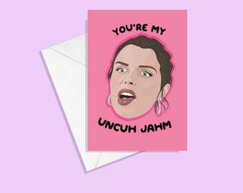 Julia Fox Meme Greetings Card - Pop Culture Funny Card