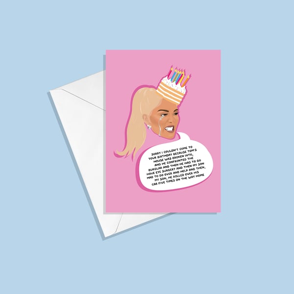 The Real Housewives of Beverly Hills Birthday Card - Etsy Australia