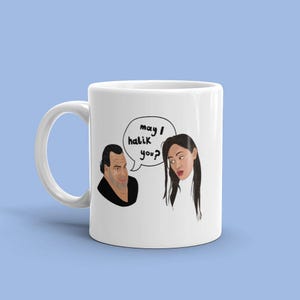 Mug Fiancé de 90 jours - Ed & Rose - Puis-je vous donner un Halik ?
