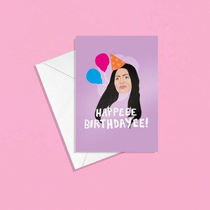 90 Day Fiance Greetings Card - Larissa - Happee Birthday