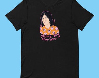 Noel Fielding Cotton T Shirt - You&#39;re My Star Baker - GBBO - Great British Bake Off