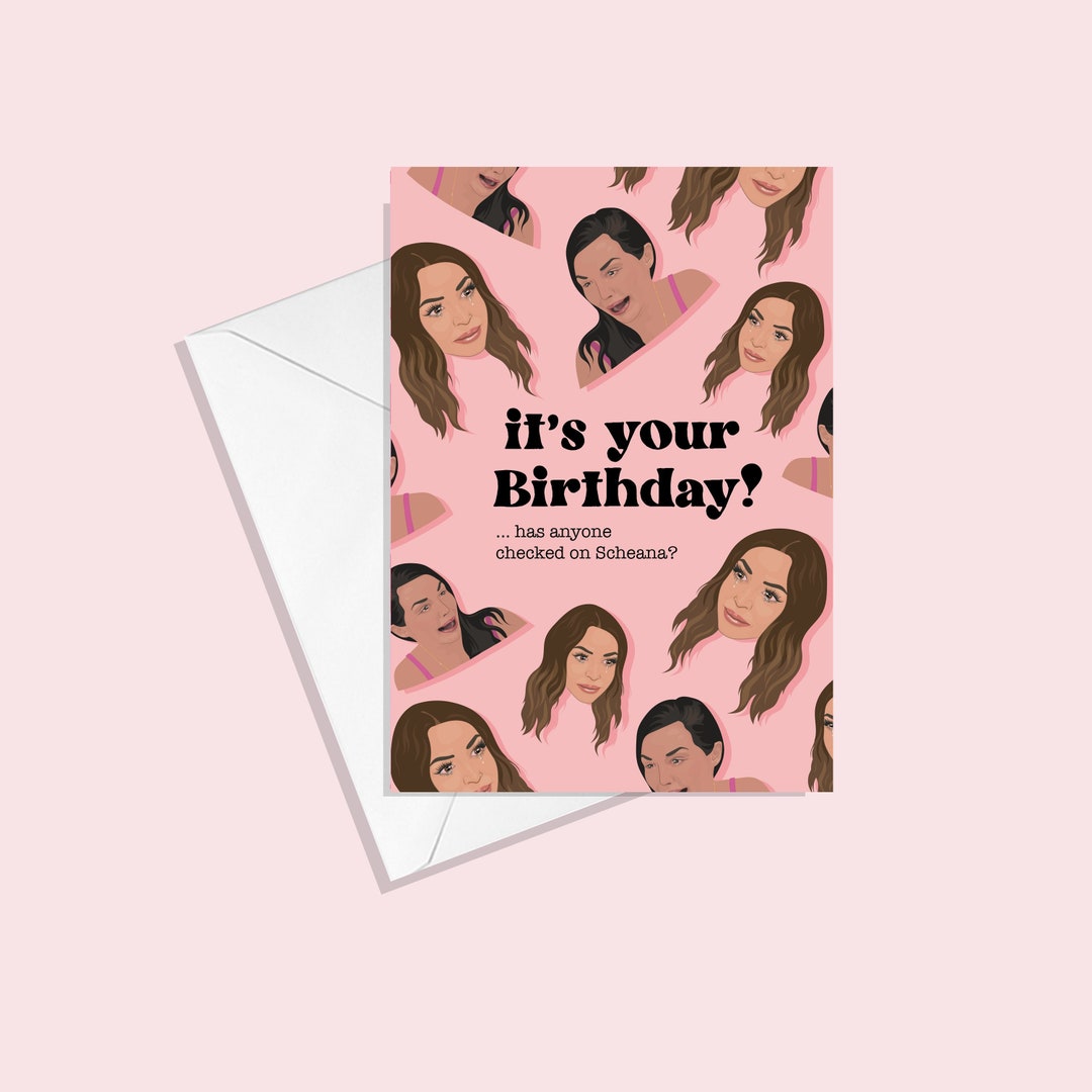 Vanderpump Rules Birthday Greetings Card Scheana Shay Crying Has