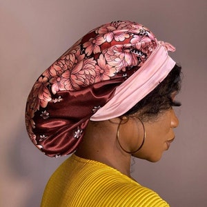 Designer Inspired Satin Bonnets – Heru Cosmetics