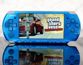 Sony PSP 3000 Konsole | 128GB komplett modifiziert mit Spielen und Emulatoren | Geprüft | Arbeitsumd | PFW 6.61