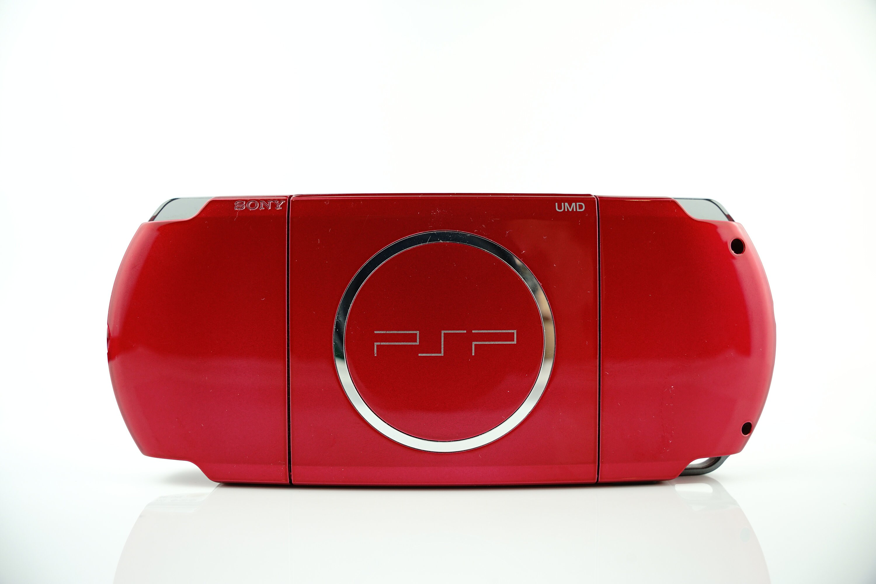 Authentic PlayStation Portable PSP 3000 Console - Radiant Red - 100% OEM