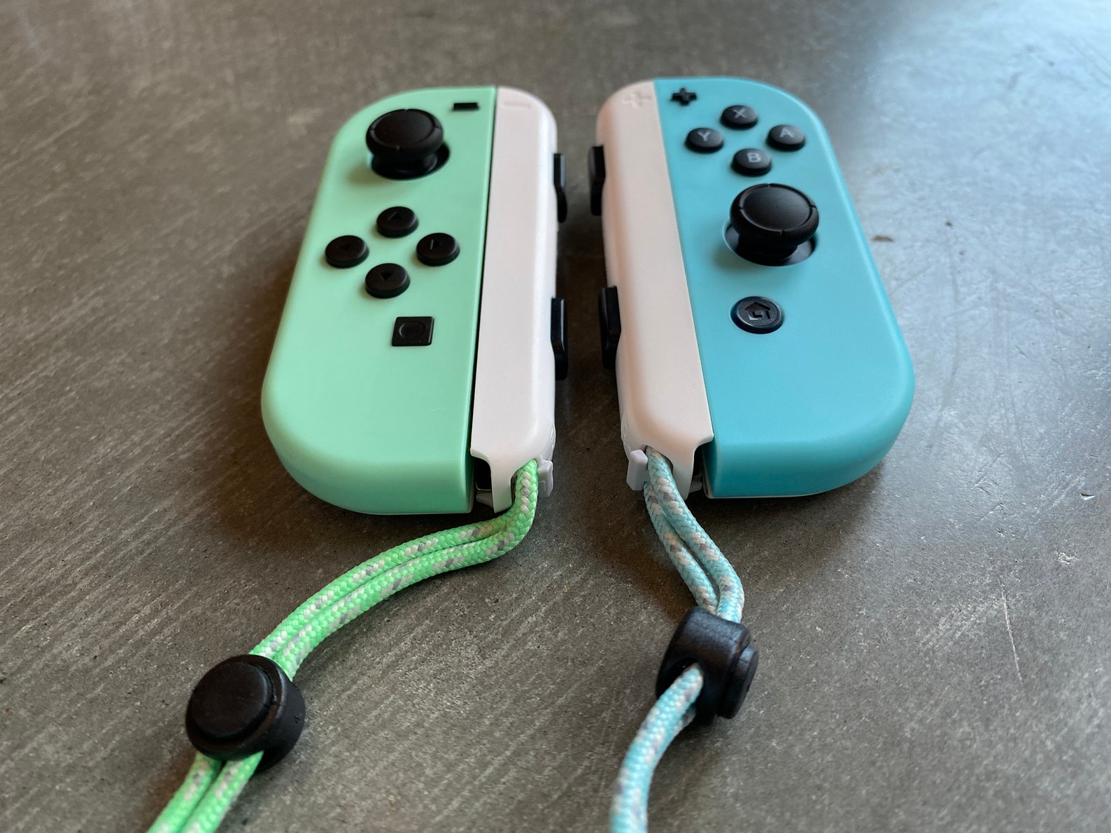 For Nintendo Switch JoyCon L/R With Straps Wireless Etsy