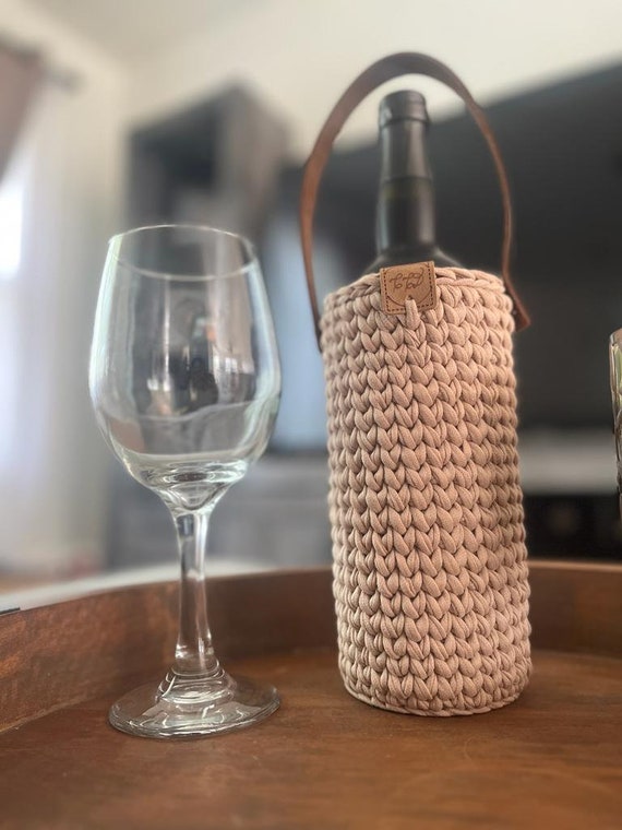 Wine Bottle Tote Crochet Pattern The Perfect Crochet Wine Bottle Tote