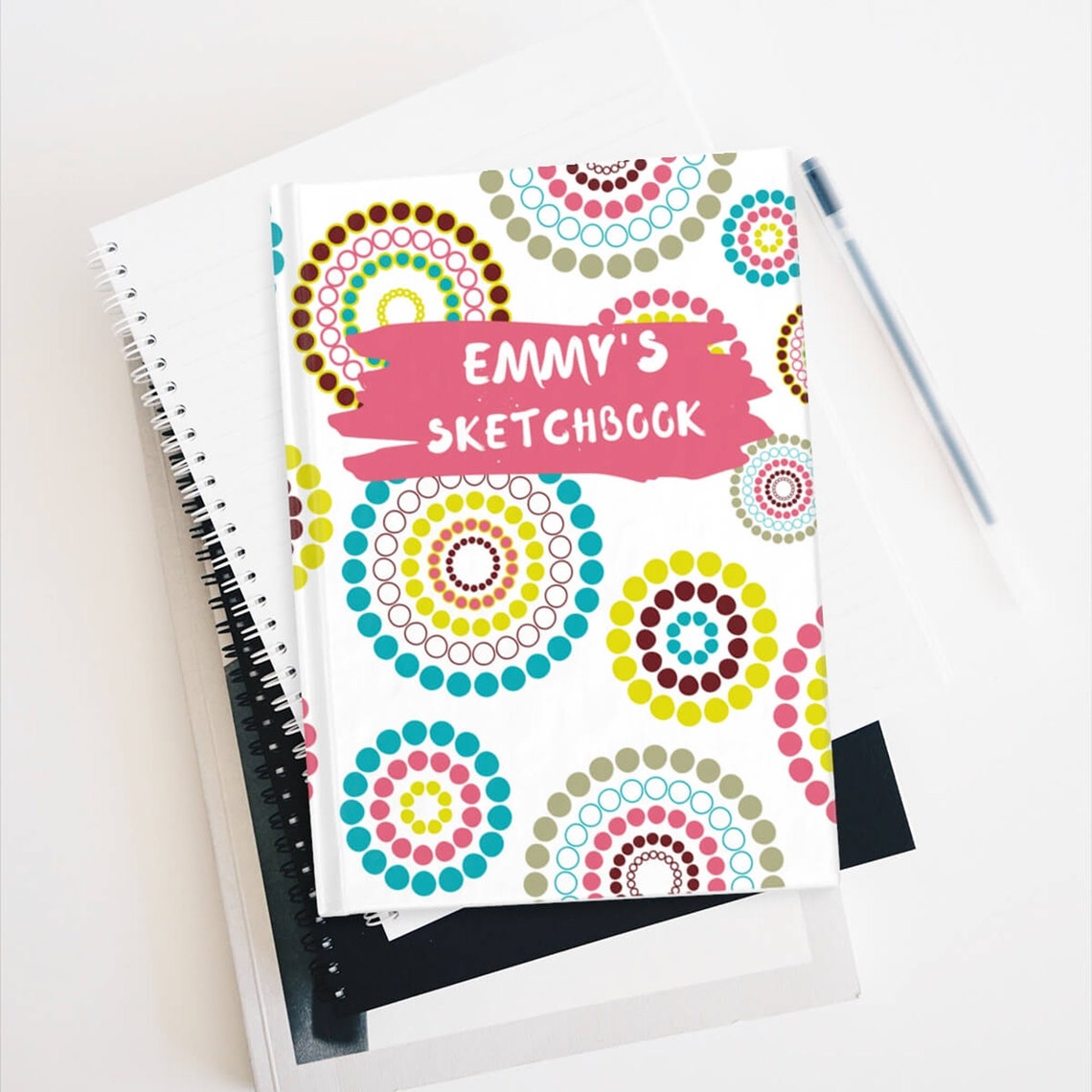 Personalized Sketchbook/notebook for Kids Etsy