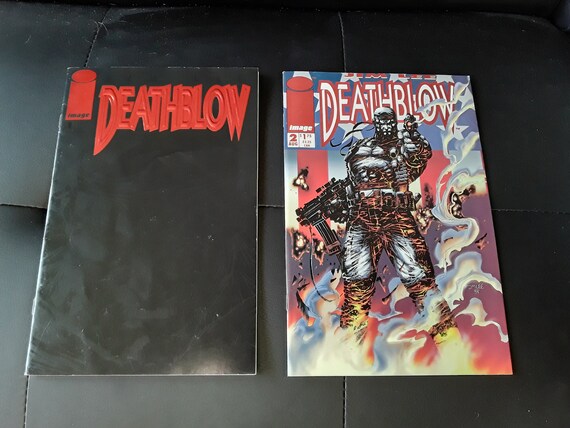Deathblow 1 And 2 By Brandon Choi And Jim Lee Etsy