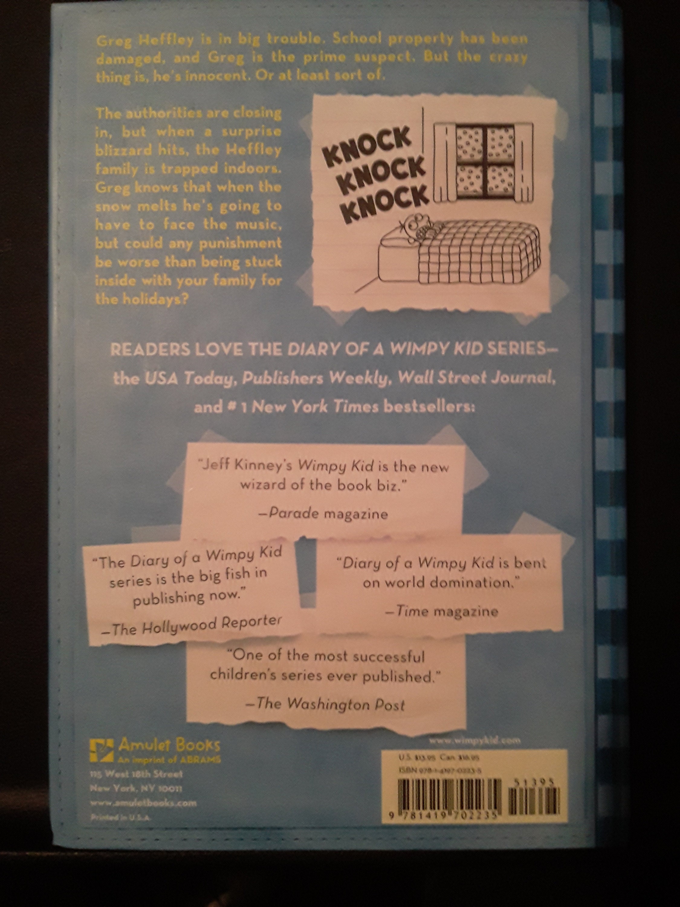 Diary of A Wimpy Kid Book 6. CABIN FEVER. Hardback. by Jeff Kinney - Etsy
