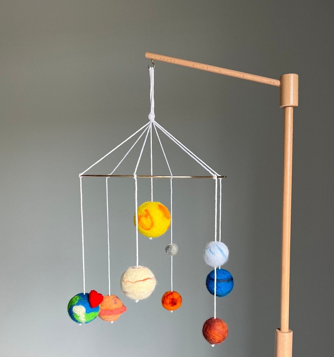 Solar System Baby Baby Mobile Space Nursery Etsy