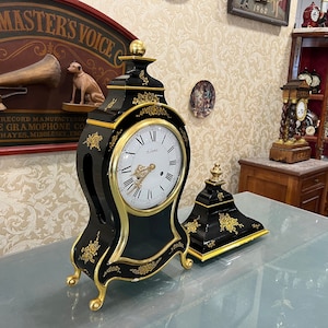 Collectible Antique Mantel Clock with Stand - 70 cm, Perfect Condition