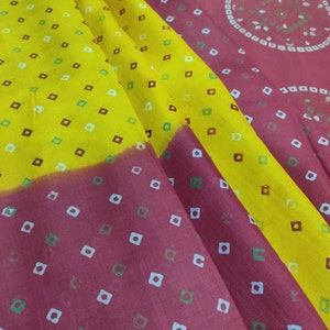 Vintage Silk Sari Las mujeres usan mezcla de tela silk sari de 5 yardas de tela de seda Silk Saree.
