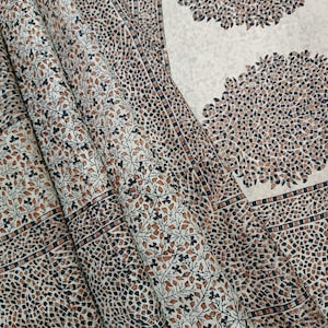 Sari de seda vintage para mujer, sari de seda 100 % pura, tejido de seda para confección de vestidos, sari de seda de 5 yardas