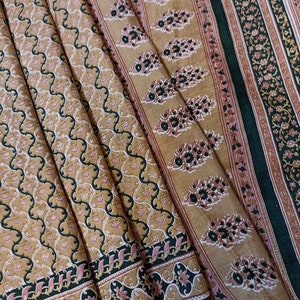 Vintage Silk Sari Women Wear 100% Pure Silk Sari Fabric 5 Yard Silk Fabric Silk Saree