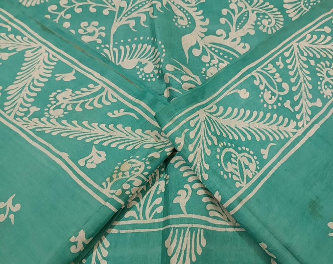 Indian Sari Vintage Silk Sari Handgemaakte Wrap Sjaals voor dames, veel 5 stuks