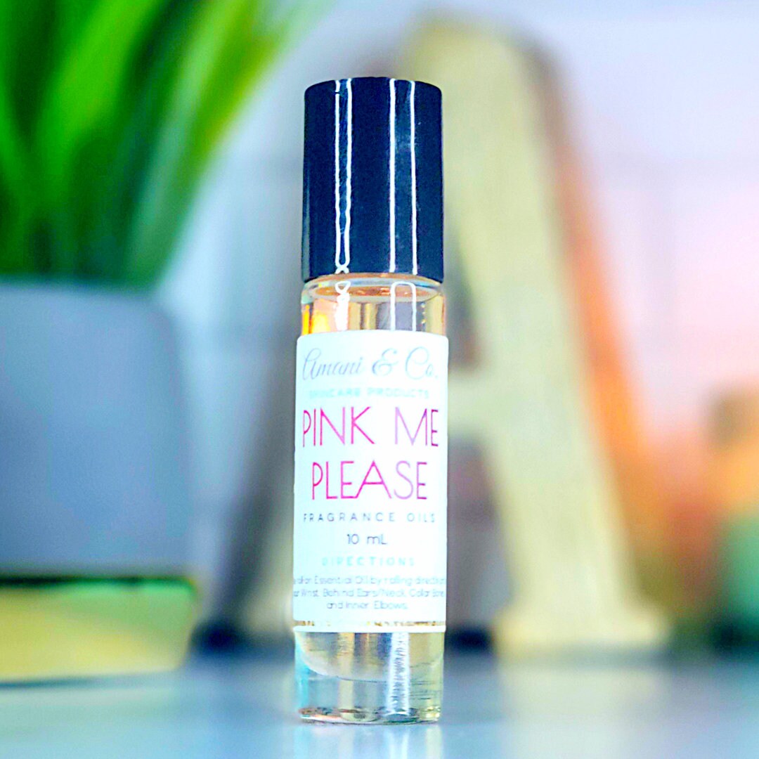 Pink Sugar Body Oil Scented Oil Perfume Body Oil Rollerball Oil Body Fragrance Oil Self Care