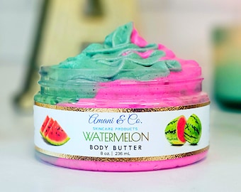 Watermelon Whipped Body Butter | Organic, Natural Skincare