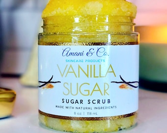 Vanilla Sugar Scrub | Handmade Exfoliating Body Polish