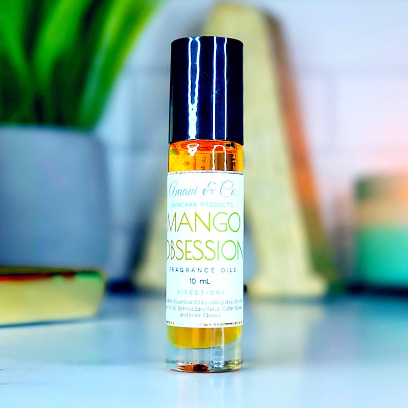 Fragrance Body Oil Scented Oil Mango Fragrance Perfume Etsy