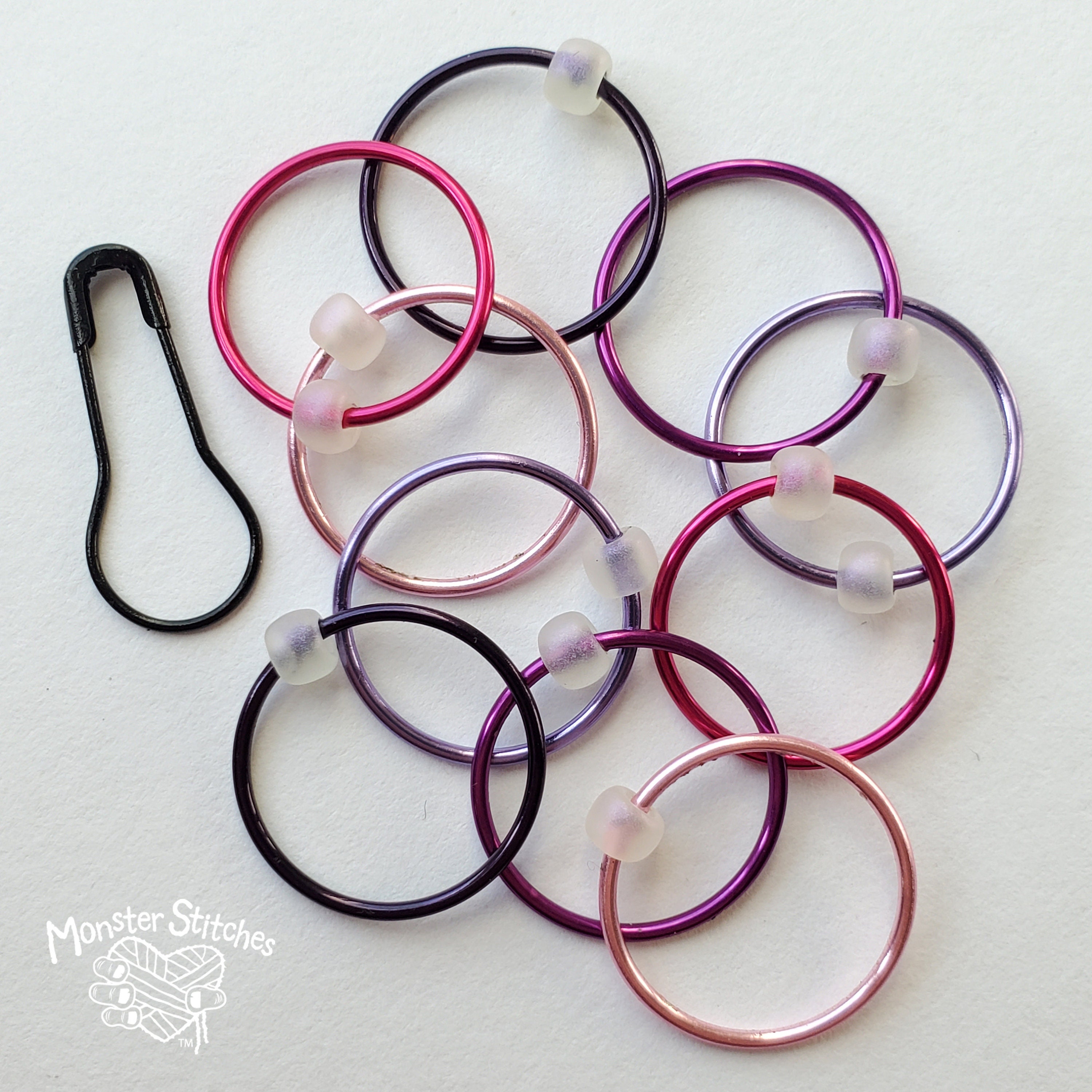 Makers' Set of 15 Stitch Markers