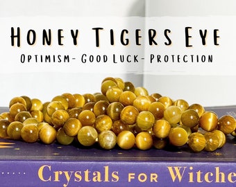 Golden Honey Tiger's Eye Bracelet, 8mm Golden Tiger's Eye Bracelets, Good Luck Jewerly, Golden Tigers Eye Bracelet