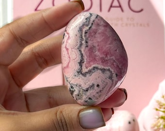 Peruvian Pink Rhodochrosite Crystal | Heart Chakra Healing Stone | Self Love Healing